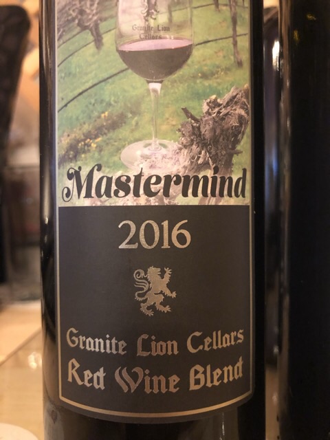 Granite Lion Cellars - Mastermind - 2016