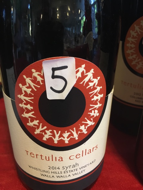 Tertulia Cellars - Whistling Hills Estate Syrah - 2014