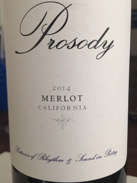 Prosody - Merlot - 2014