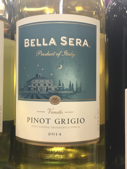 Bella Sera - Pinot Grigio - 2014