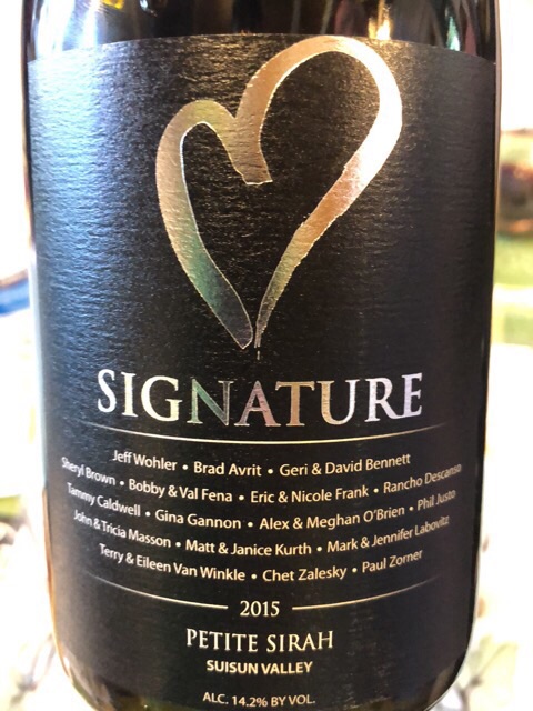 Signature Wines - Petite Sirah - 2015