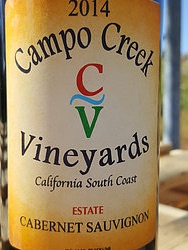 Campo Creek Vineyards - Cabernet Sauvignon - 2014