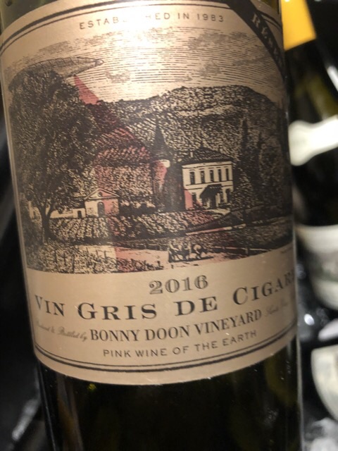 Bonny Doon - Vin Gris de Cigare Réserve - 2016