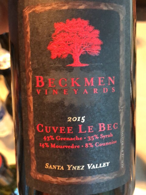 Beckmen Vineyards - Cuvee Le Bec - 2015