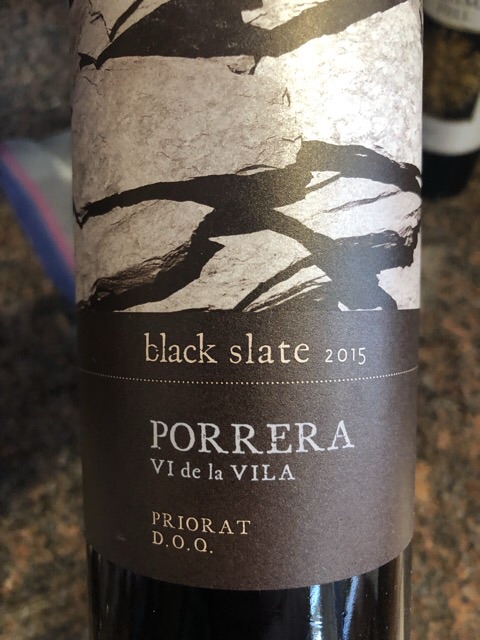 Black Slate - Porrera (Vi di la Vila) - 2015