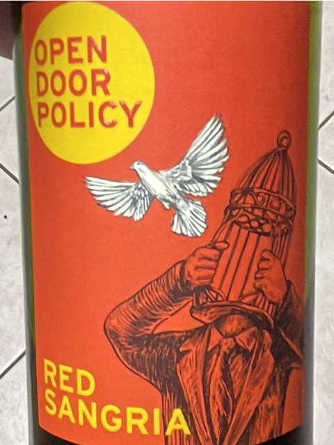 Open Door Policy  - Red Sangria - N.V.