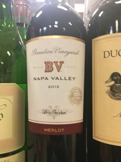 Beaulieu Vineyard (BV) - Merlot - 2013