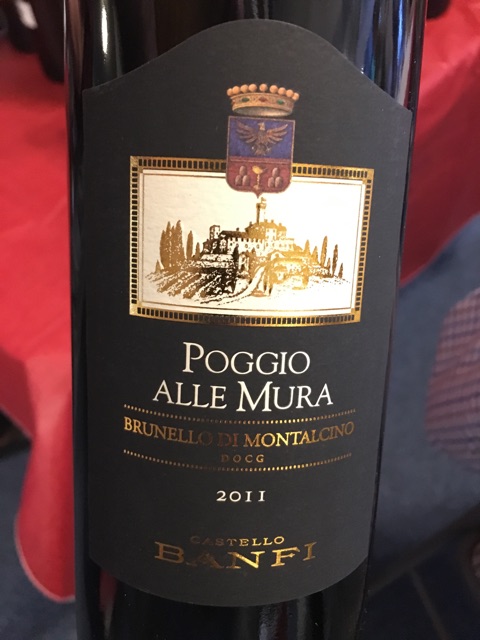 Castello Banfi - Brunello di Montalcino Poggio alle Mura - 2011