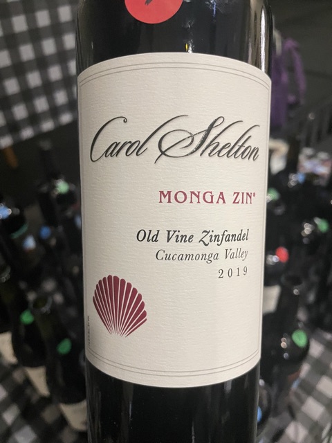 Carol Shelton - Monga Zin Old Vine Zinfandel - 2019