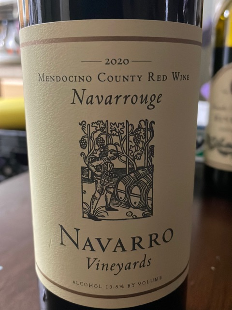 Navarro Vineyards - Navarrouge - 2020