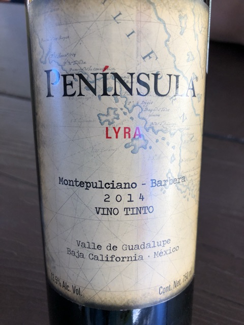 Peninsula - Lyra Montepulciano - Barbera - 2014