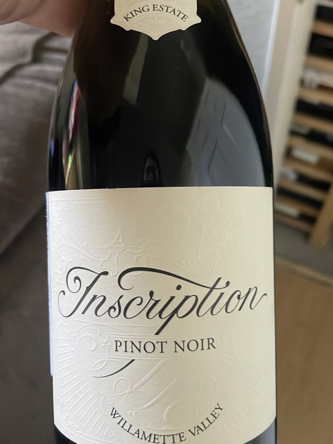King Estate - Inscription Pinot Noir - 2019