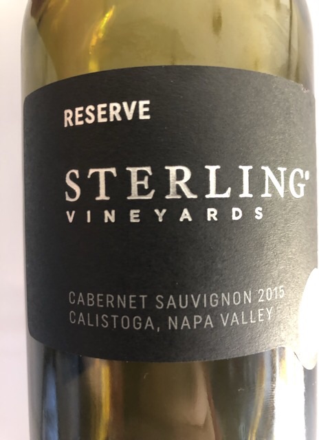Sterling Vineyards - Napa Valley Cabernet Sauvignon - 2015