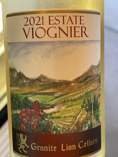 Granite Lion Cellars - Estate Viognier - 2021