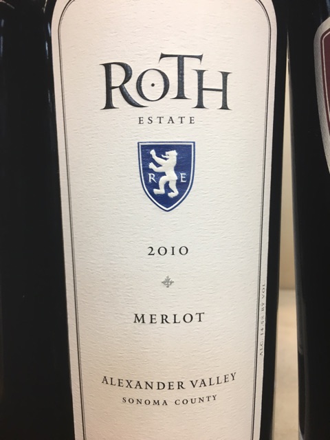 Roth Estate - Merlot - 2010