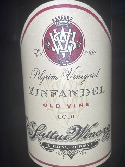 V. Sattui - Pilgrim Vineyard Old Vine Zinfandel - 2011