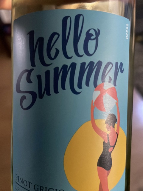Hello Summer - Pinot Grigio - 2020