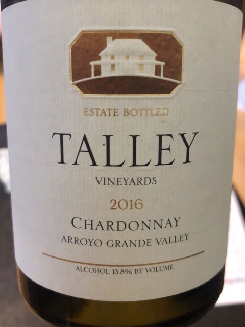 Talley Vineyards - Estate Chardonnay - 2016
