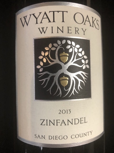 Wyatt Oaks Winery - Zinfandel - 2013