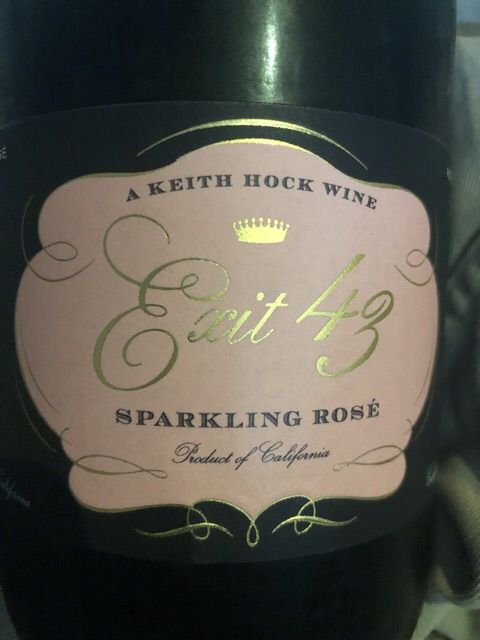 Keith Hock - Exit 43 Sparkling Rosé - 2016