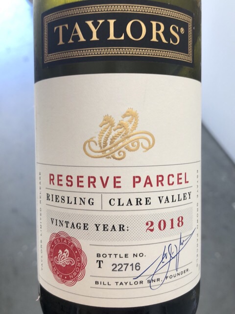 Taylors / Wakefield - Clare Valley Riesling - 2018