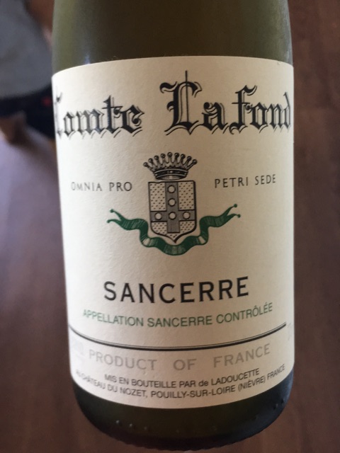 Comte Lafond - Sancerre - 2014