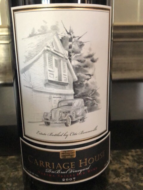 Côte Bonneville - Carriage House (DuBrul Vineyard) - 2007