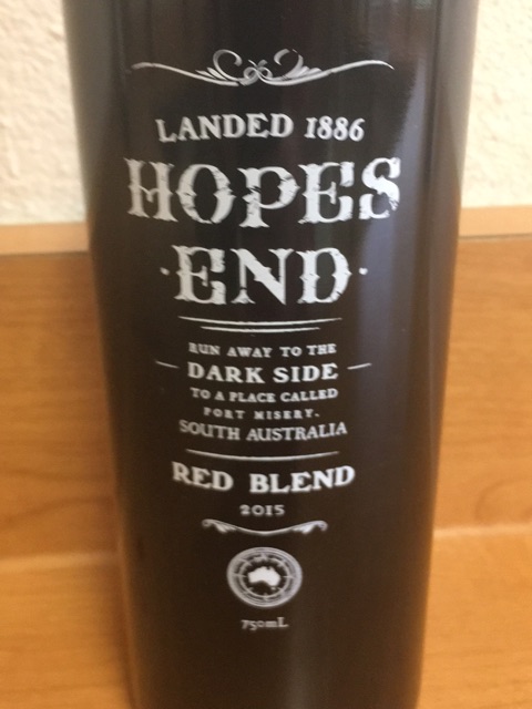 Hopes End - Red Blend - 2015