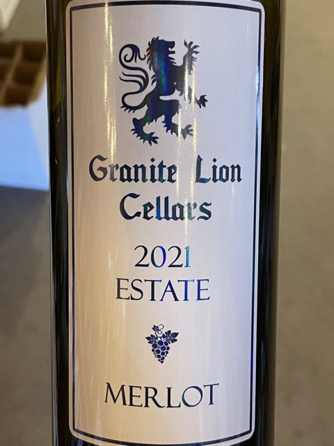 Granite Lion Cellars - Merlot Estate - 2021