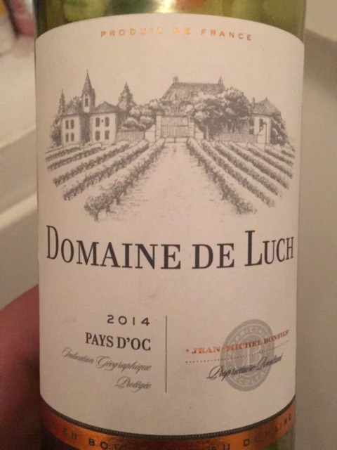 Domaine de Luche - Pays Chardonnay - 2014