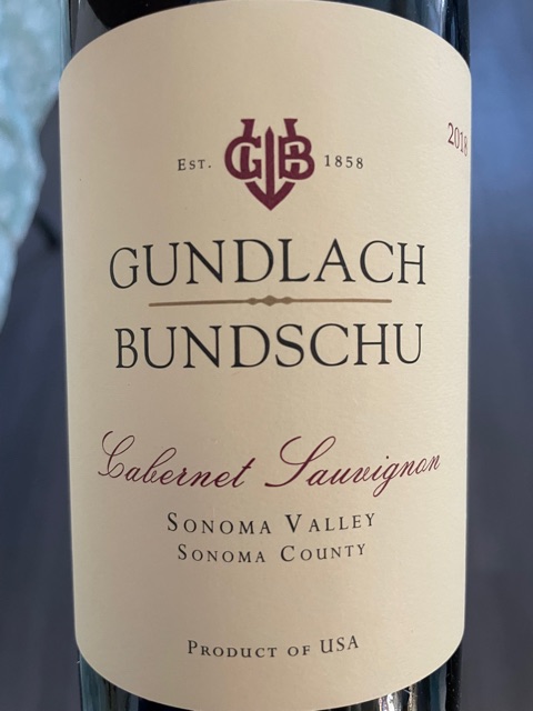 Gundlach Bundschu - Cabernet Sauvignon - 2018