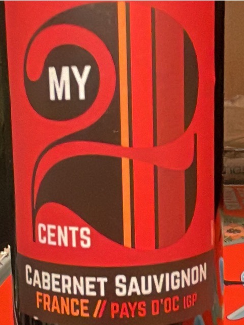 Here Kitty Kitty  - My 2 Cents Cabernet Sauvignon - 2021