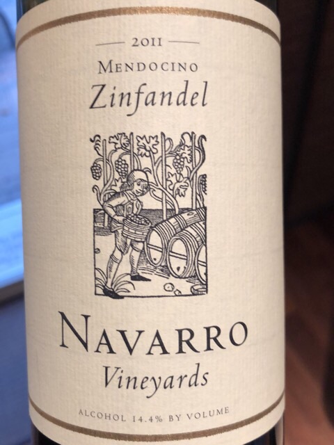 Navarro Vineyards - Zinfandel - 2011