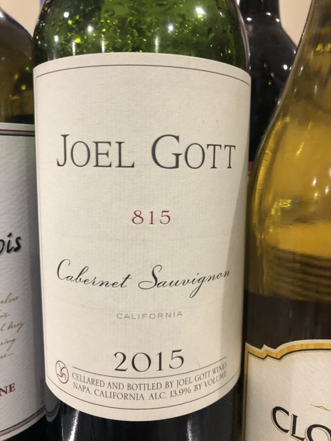 Joel Gott - Cabernet Sauvignon (815) - 2014