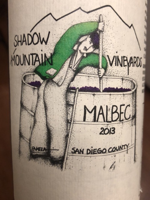 Shadow Mountain - Malbec San Diego County - 2013