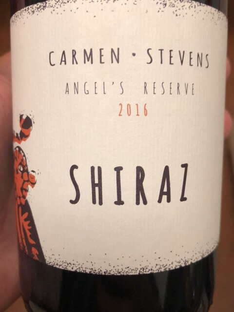 Carmen Stevens - Angel's Reserve Shiraz - 2016