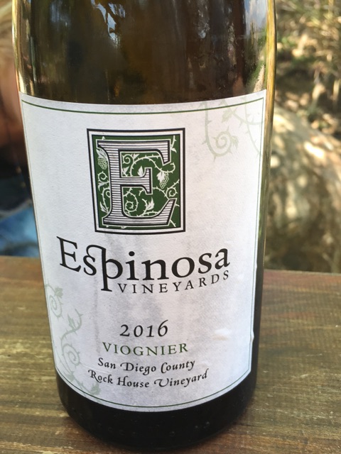Espinosa Vineyards - Viognier - 2016