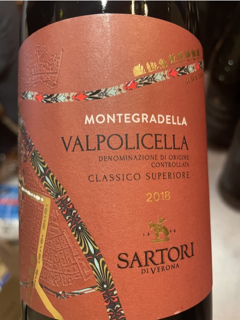 Sartori di Verona - Montegradella Valpolicella Classico Superiore - 2018