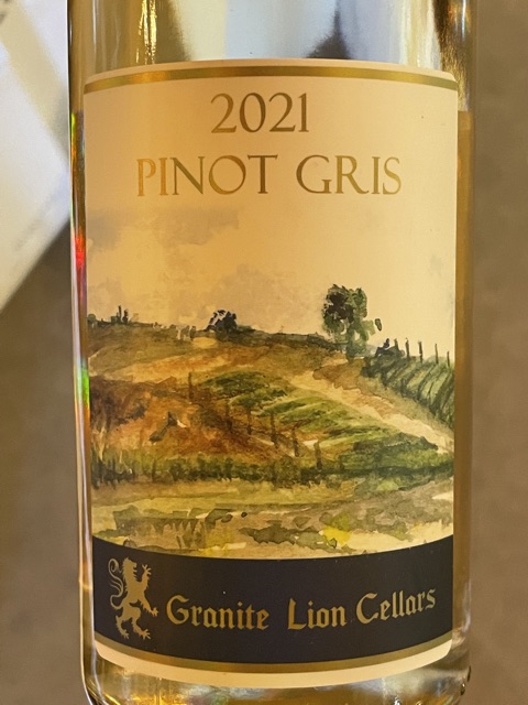 Granite Lion Cellars - Pinot Gris - 2021