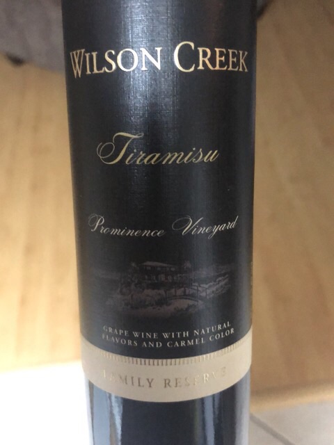 Wilson Creek - Family Reserve Prominence Vineyard Tiramisu - N.V.