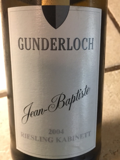 Weingut Gunderloch - Jean-Baptiste Riesling Kabinett - 2004