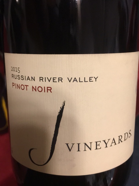 J Vineyards - Pinot Noir - 2015