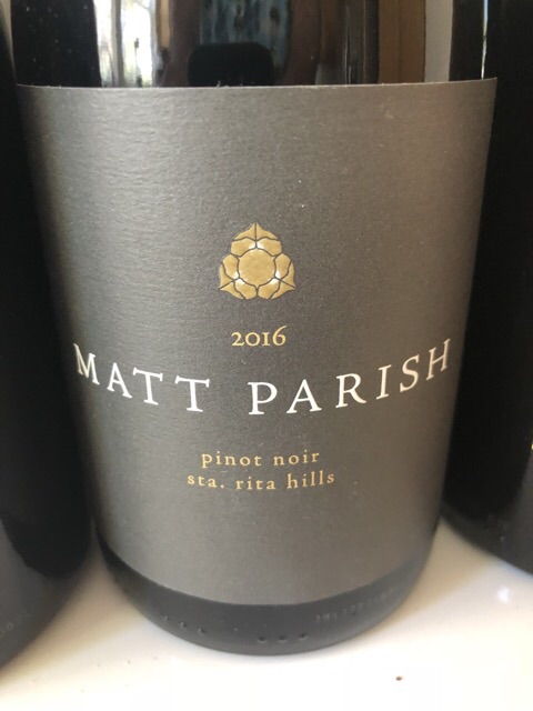 Matt Parish - Sta.Rita Hills Pinot Noir - 2016