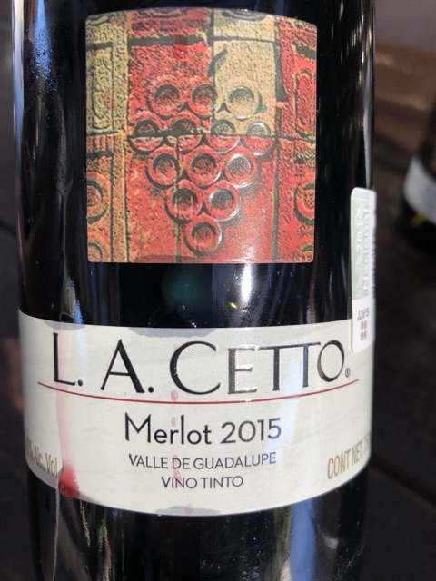 L. A. Cetto - Merlot - 2015