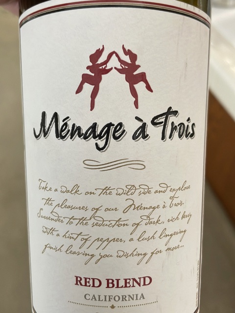 Ménage à Trois - Red Blend - 2020