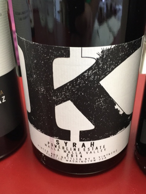 K Vintners - The Beautiful Syrah - 2014