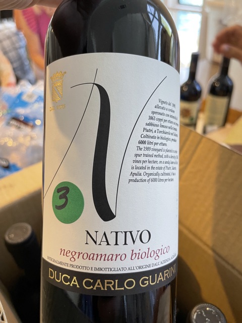 Duca Carlo Guarini - Nativo Negroamaro - 2020