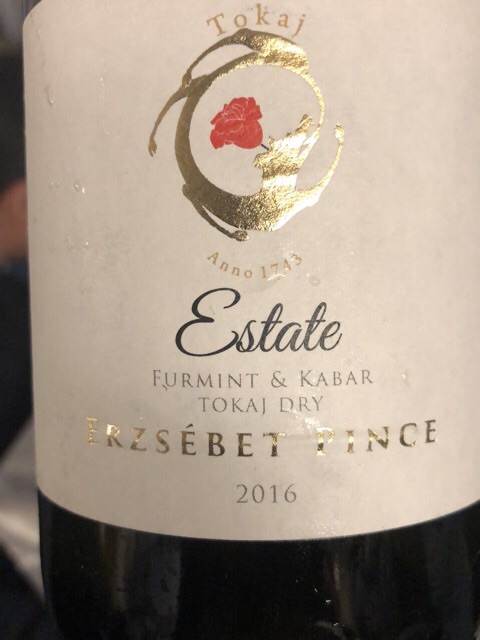 Erzsebet Pince - Furmint - Kabar - 2016
