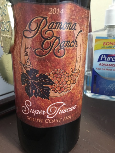 Ramona Ranch - Super Tuscan - 2014