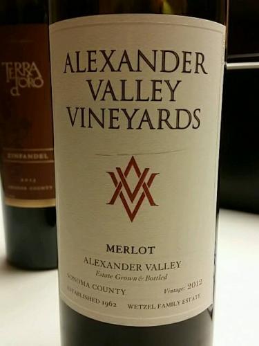 Alexander Valley Vineyards - Estate Merlot - 2014
